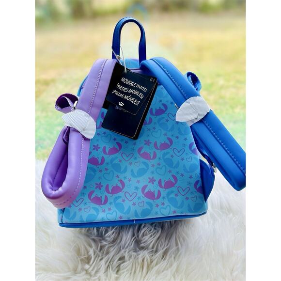 *NEW LE* Loungefly Stitch and Angel Puzzle Mini Backpack - Lilo & Stitch - Picture 5 of 9